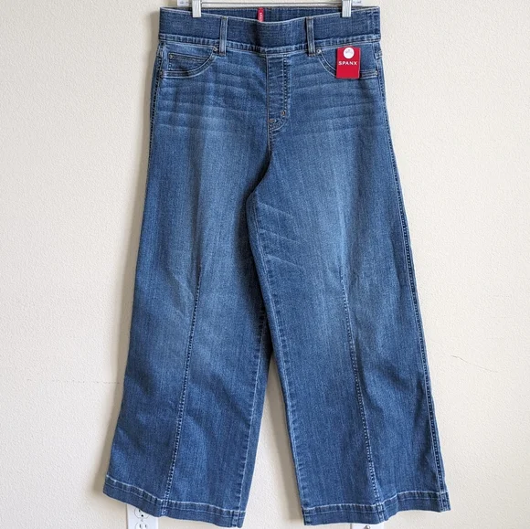 SPANX Blue Boot Cut Jeans - Picture 4 of 9